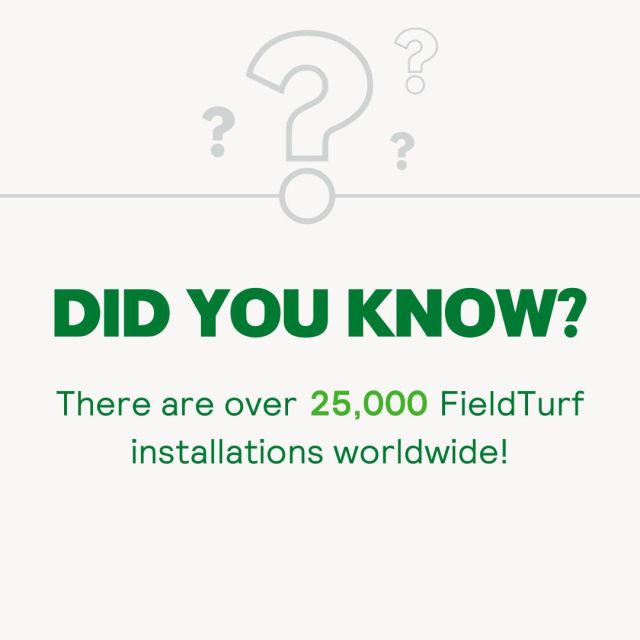 ❔DID YOU KNOW? ❔

FieldTurf Australia is proud to be apart of a worldwide legacy of epic installations. Built on a foundation of innovation, quality and safety.

Get in touch with our team to learn more!

#SportsField #Innovation #Quality #SportsSafety #MajorSports