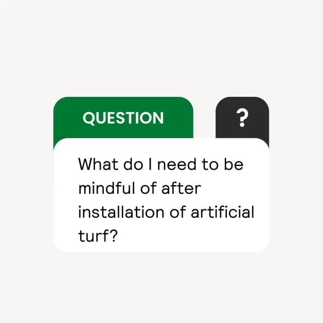 After installing your artificial turf, here are a few things to keep in mind! 🌿💡

1. Regular maintenance: Brush occasionally to keep the fibers standing tall.
2. Avoid placing BBQs or using cigarettes near the turf – the heat can damage the fibers.
3. Keep chewing gum away – it’s tricky to remove and can cause permanent marks.
4. Stay mindful of debris: Remove organic materials to prevent weed growth.

With the right care, your turf will stay lush, vibrant, and durable for years! 🌱 #ArtificialTurf #TurfCare #SyntheticGrass #LawnMaintenance #OutdoorLiving