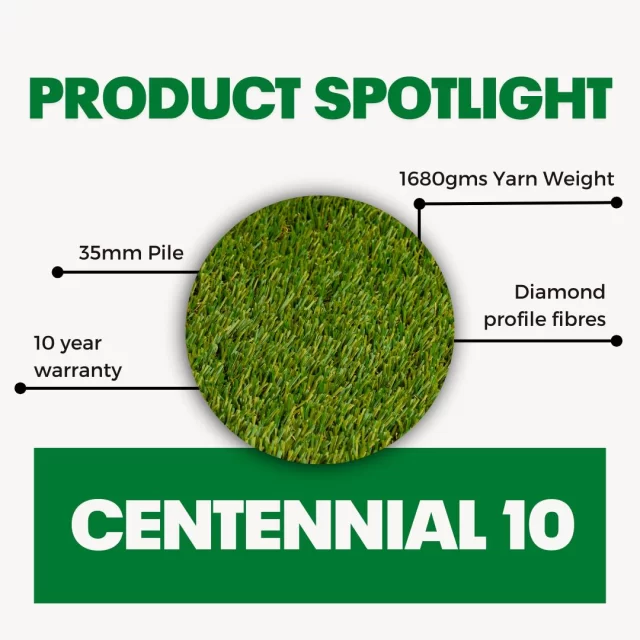 🌟 Product Spotlight: Centennial 10 🌟

Looking for a turf that’s both tough and stylish? Centennial 10 has you covered! 💪 

With its realistic diamond profile fibers and a blend of green and extra-light brown hues, this 35mm pile turf looks natural and feels firm underfoot. Designed for heavy traffic areas, it’s perfect for commercial spaces, residential lawns, schools, and community areas. 🏡🏫

Safe for kids and pets, and backed by a 10-year warranty, Centennial 10 delivers long-lasting durability while keeping your space looking fresh and green year-round! 🌱

Photo credits 
1. Infinity Green Landscapes
2,3,4,5,6. Recreational Surfaces

#Centennial10 #ArtificialTurf #CommercialLandscaping #PetFriendly #KidSafe #LandscapeDesign #PlayAreaTurf #LowMaintenance #OutdoorLiving #GreenSpaces #ExplorePage #DurableDesign